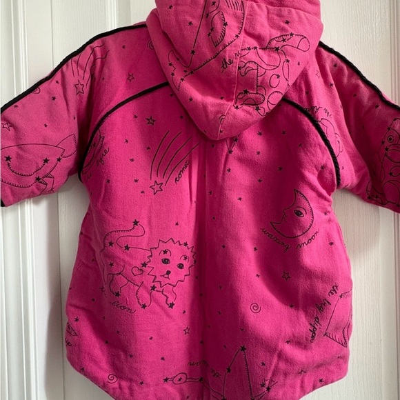Pink Kids Puffer Jacket - Picture 2 of 9